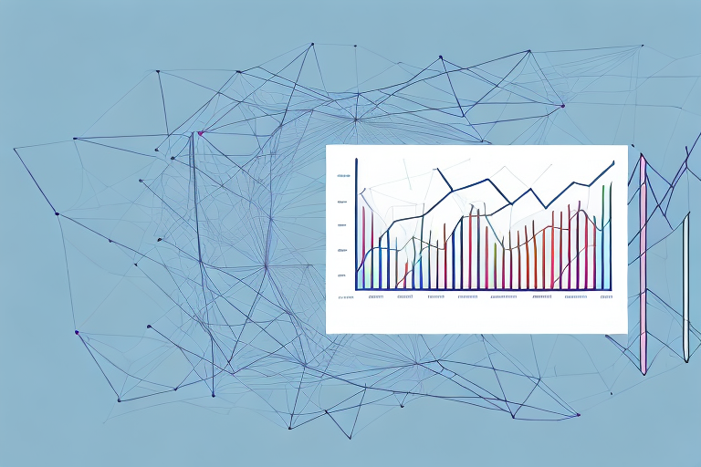 A graph with a line showing a positive return on investment